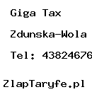 Giga Tax Zdunska-Wola