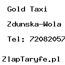 Gold Taxi Zdunska-Wola